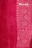 Thread Weave Pure Crepe Silk Saree